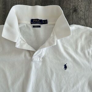 Ralph Lauren Polo shirt, white XL